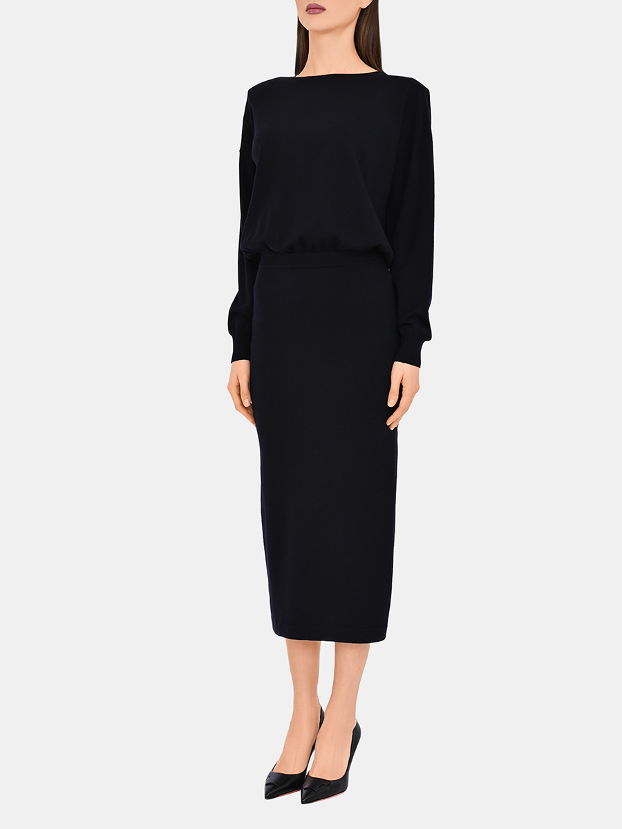 Платье шерстяное