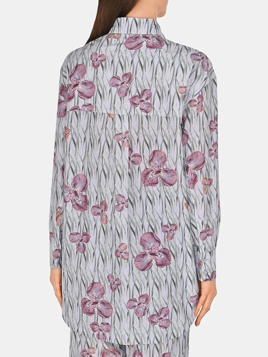 Рубашка с принтом