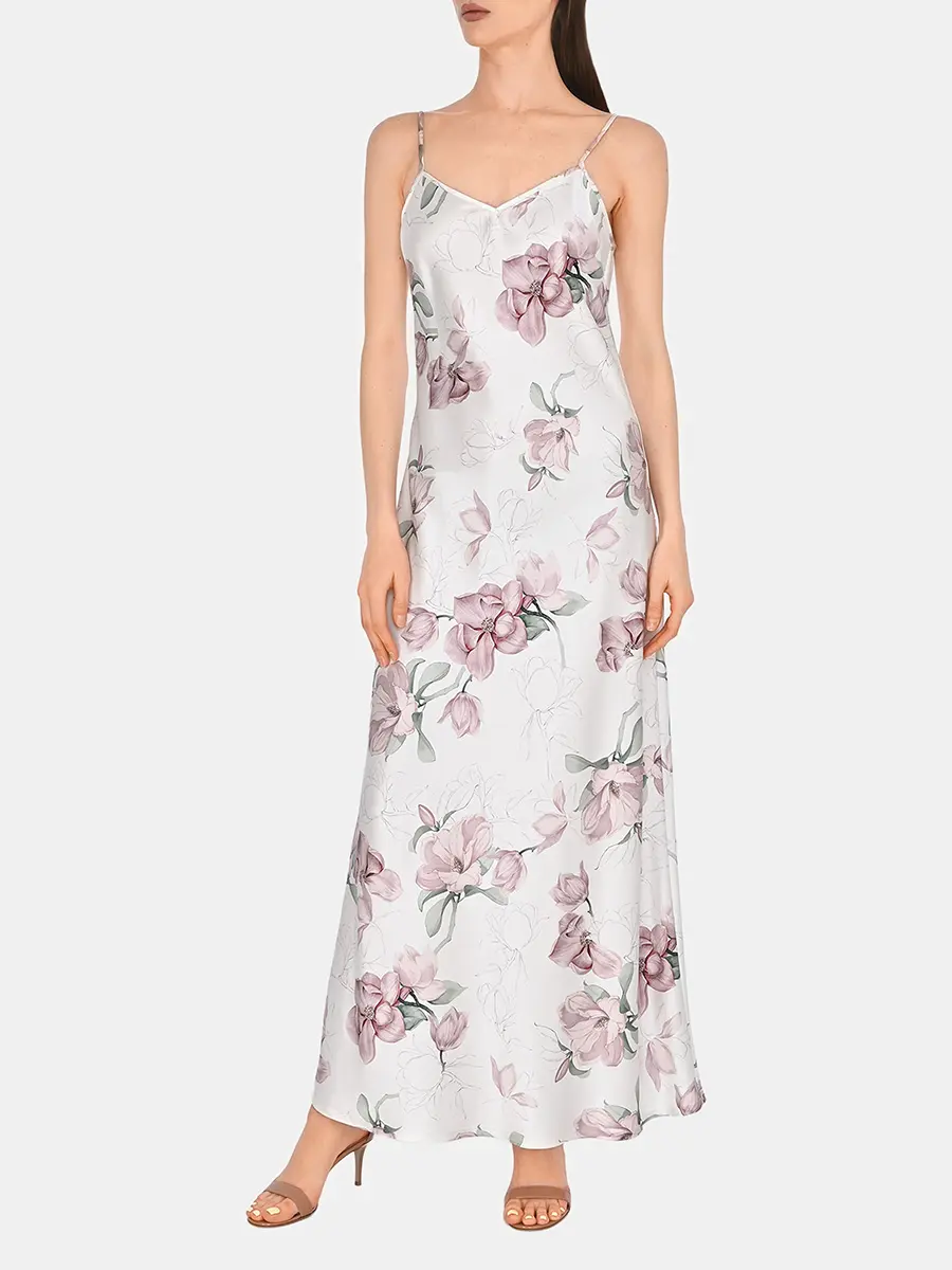 Платье шелковое