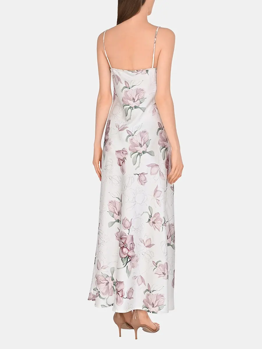 Платье шелковое