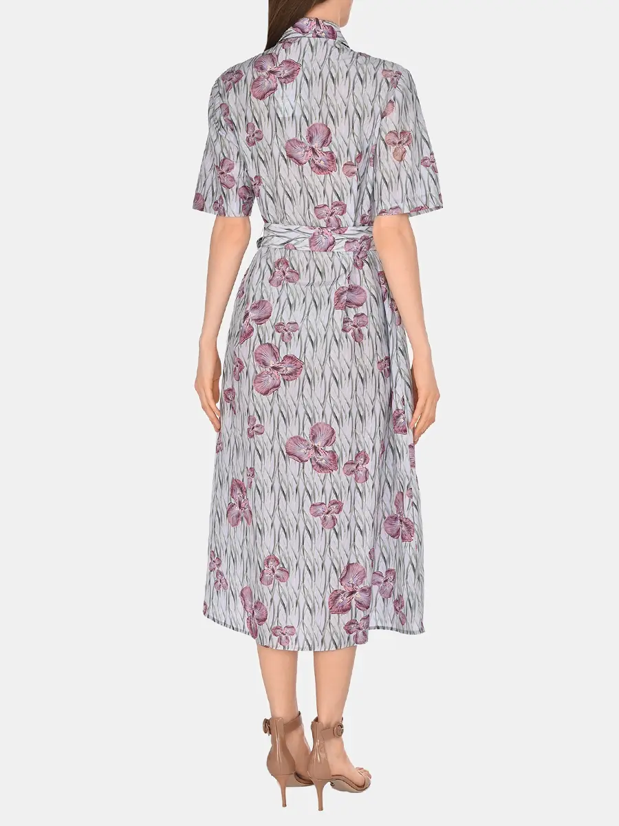 Платье с принтом