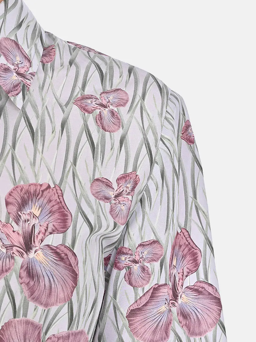 Платье с принтом