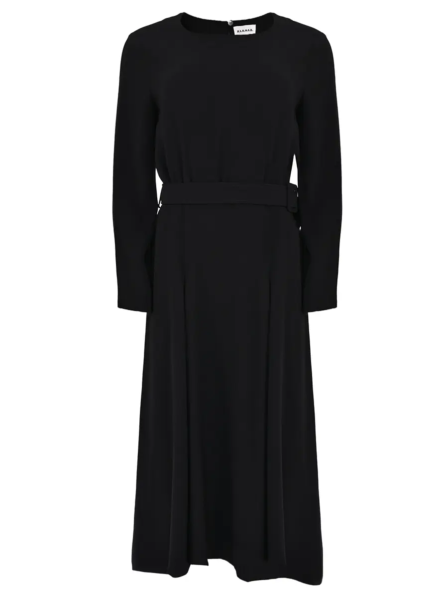 Платье однотонное