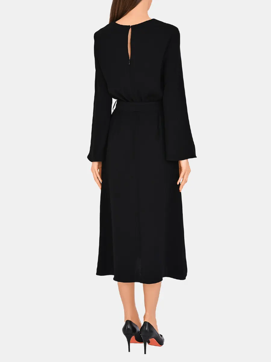 Платье однотонное