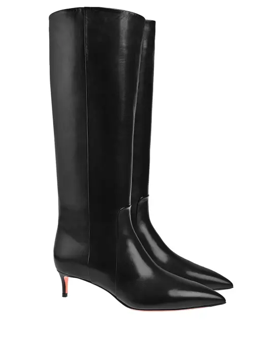 Сапоги кожаные SANTONI