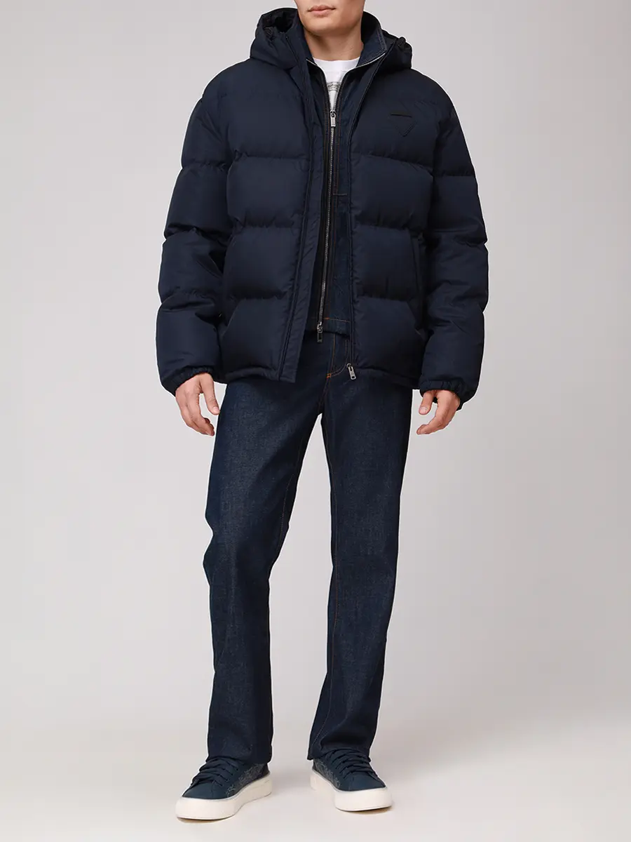 Пуховик стеганый