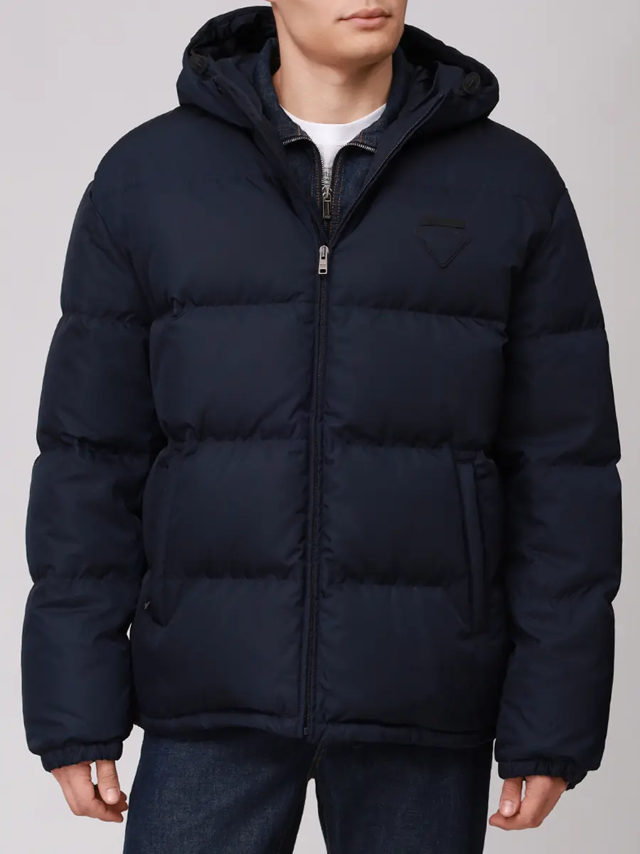 Пуховик стеганый