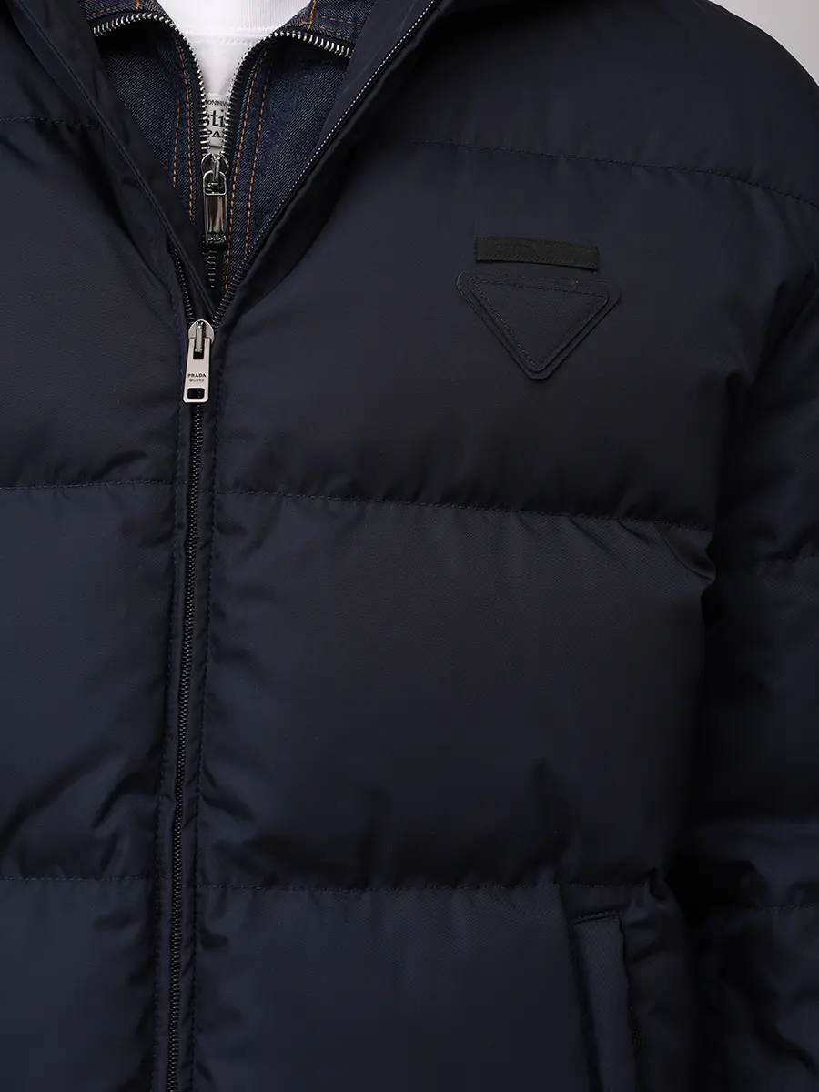 Пуховик стеганый