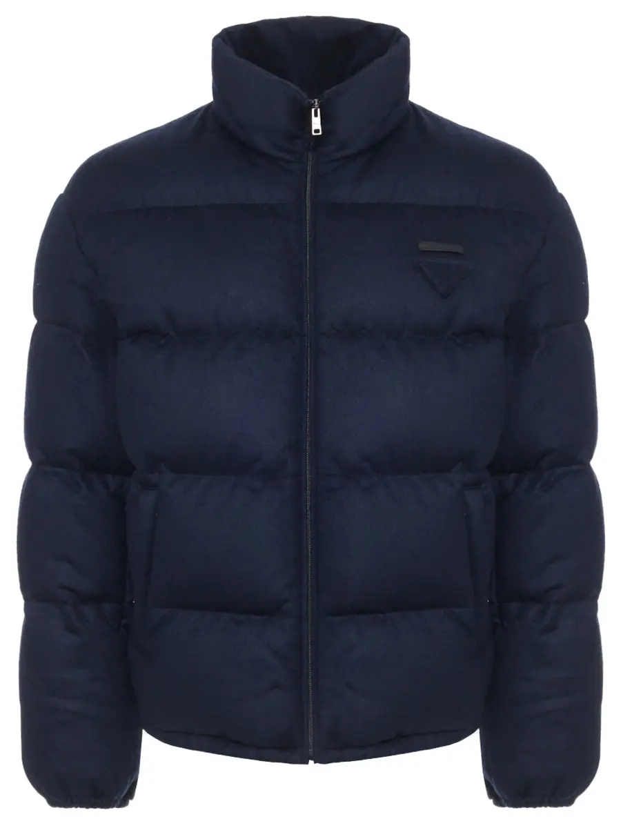 Пуховик из кашемира