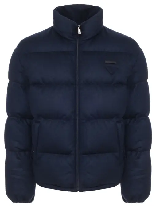 Пуховик из кашемира PRADA