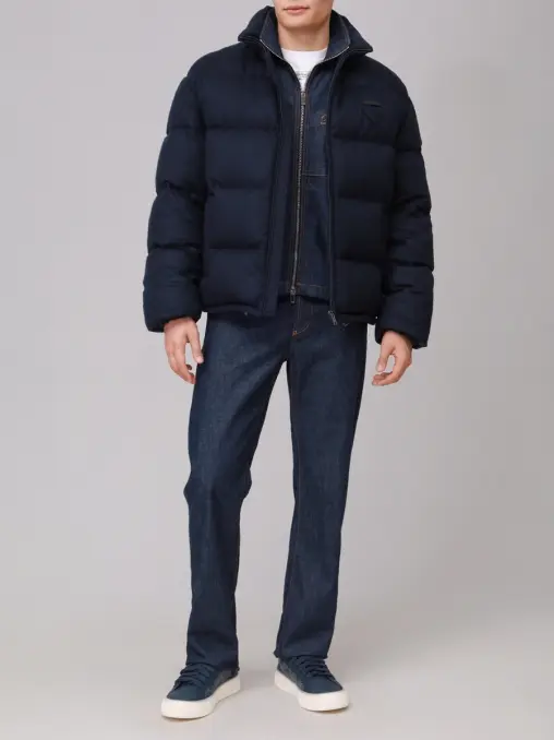 Пуховик из кашемира PRADA