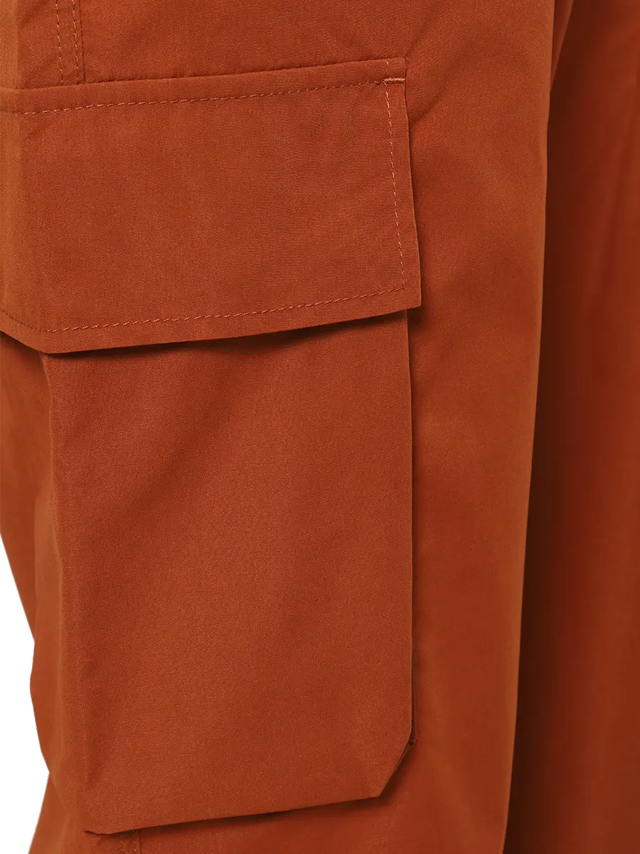 Брюки Cargo Relax Fit однотонные