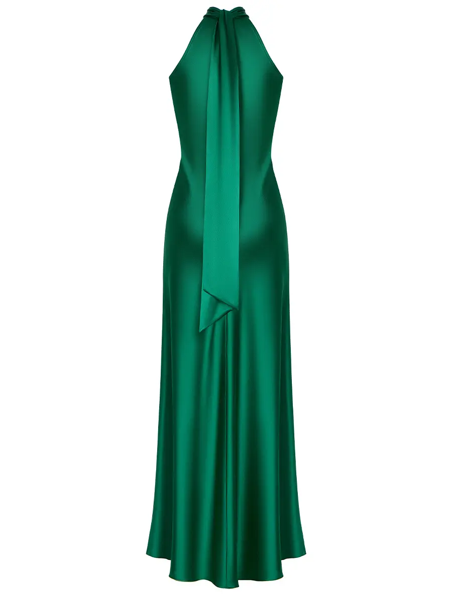 Платье шелковое