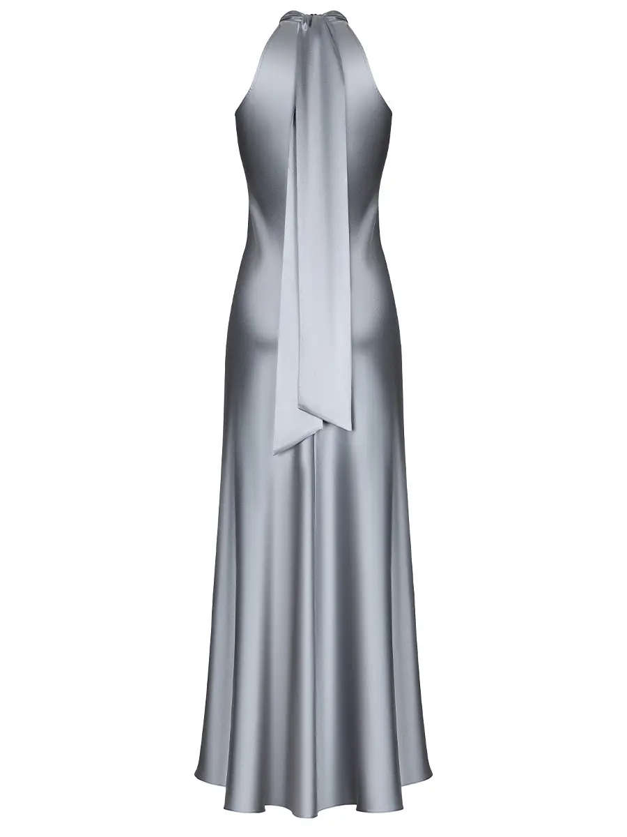 Платье шелковое