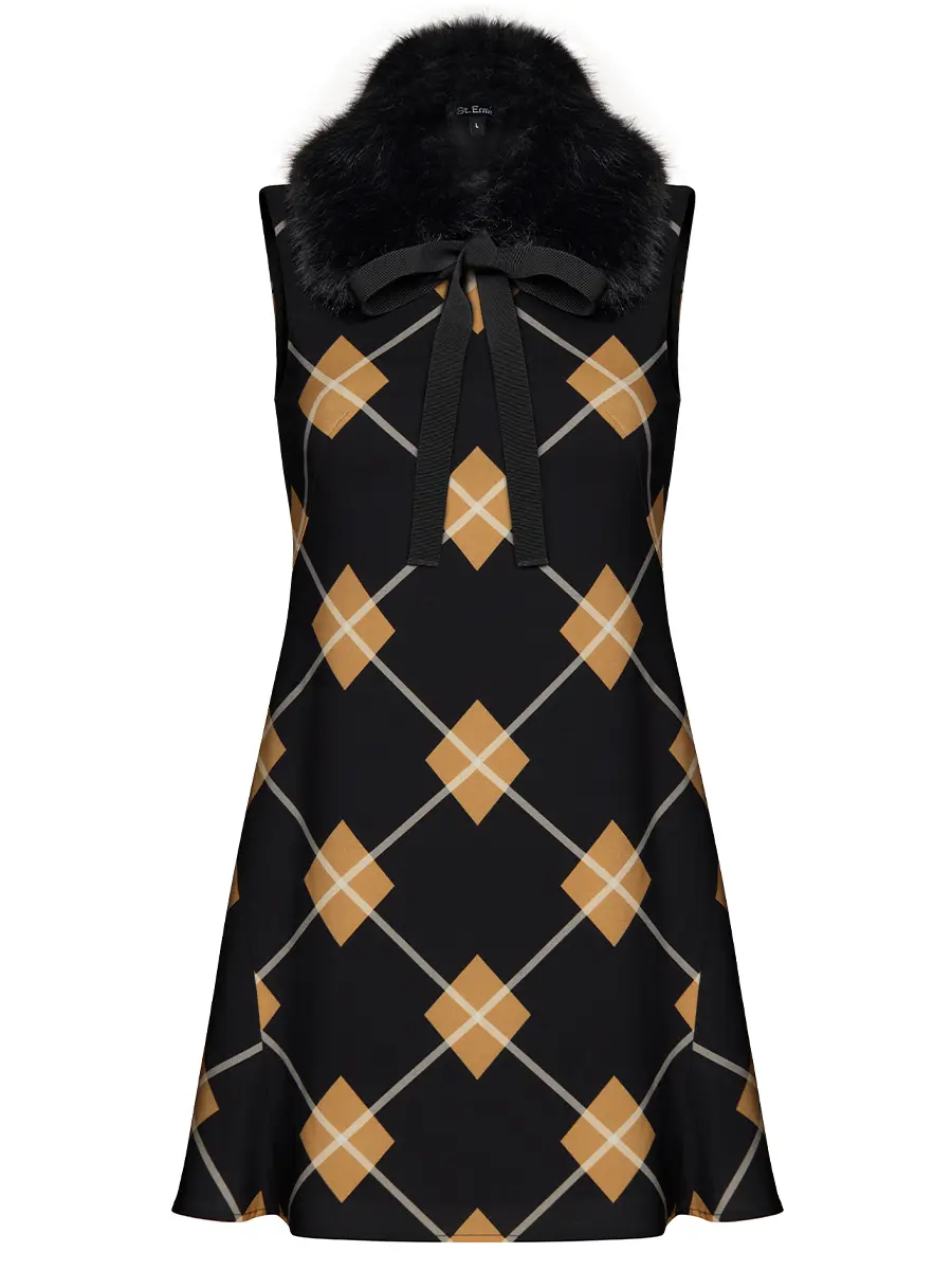 Платье шерстяное