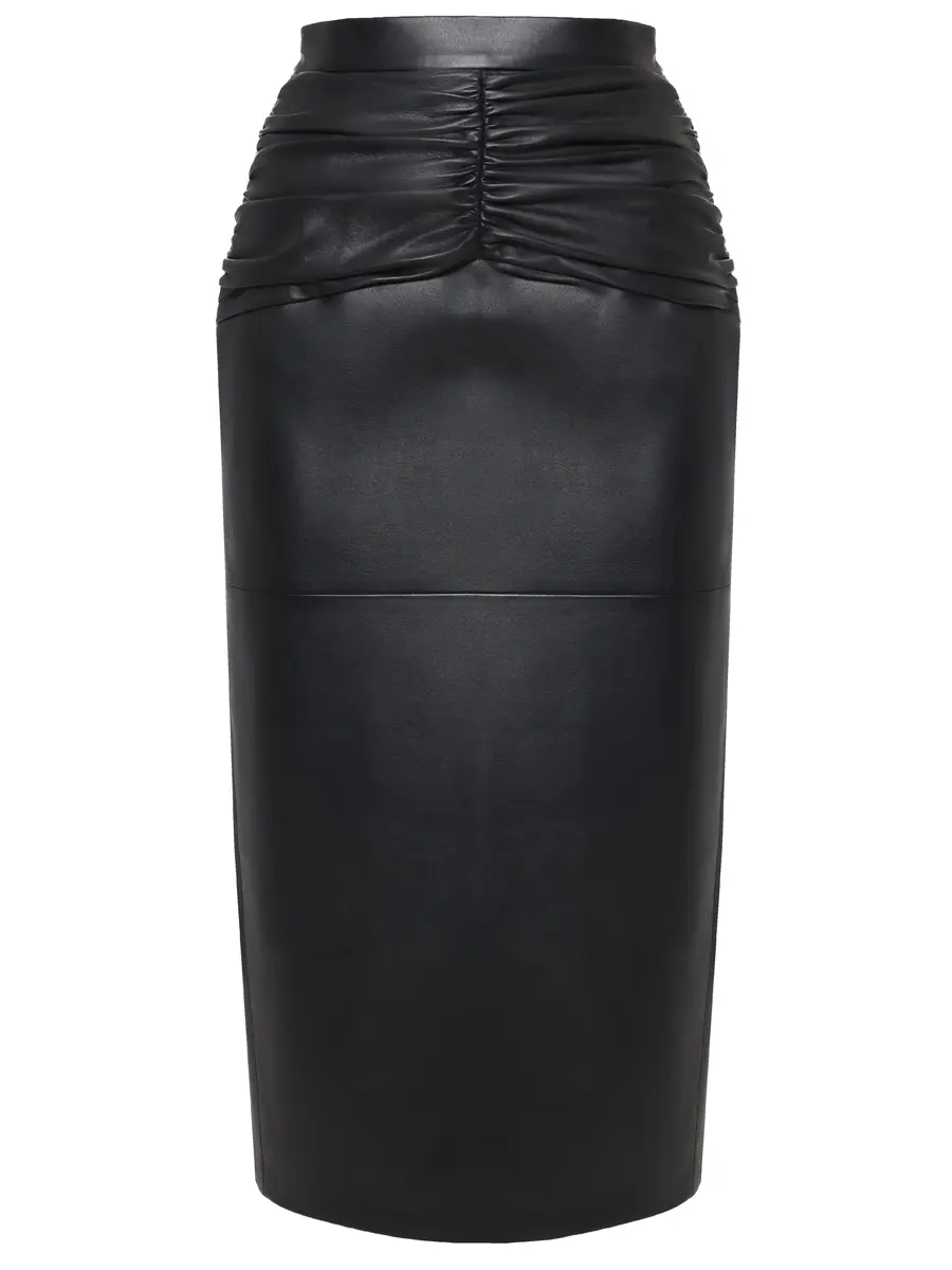 Юбка кожаная Vendоme midi
