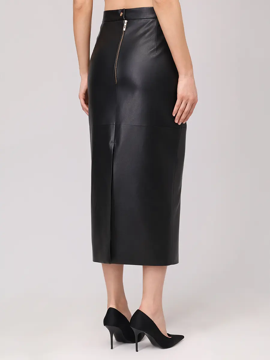 Юбка кожаная Vendоme midi
