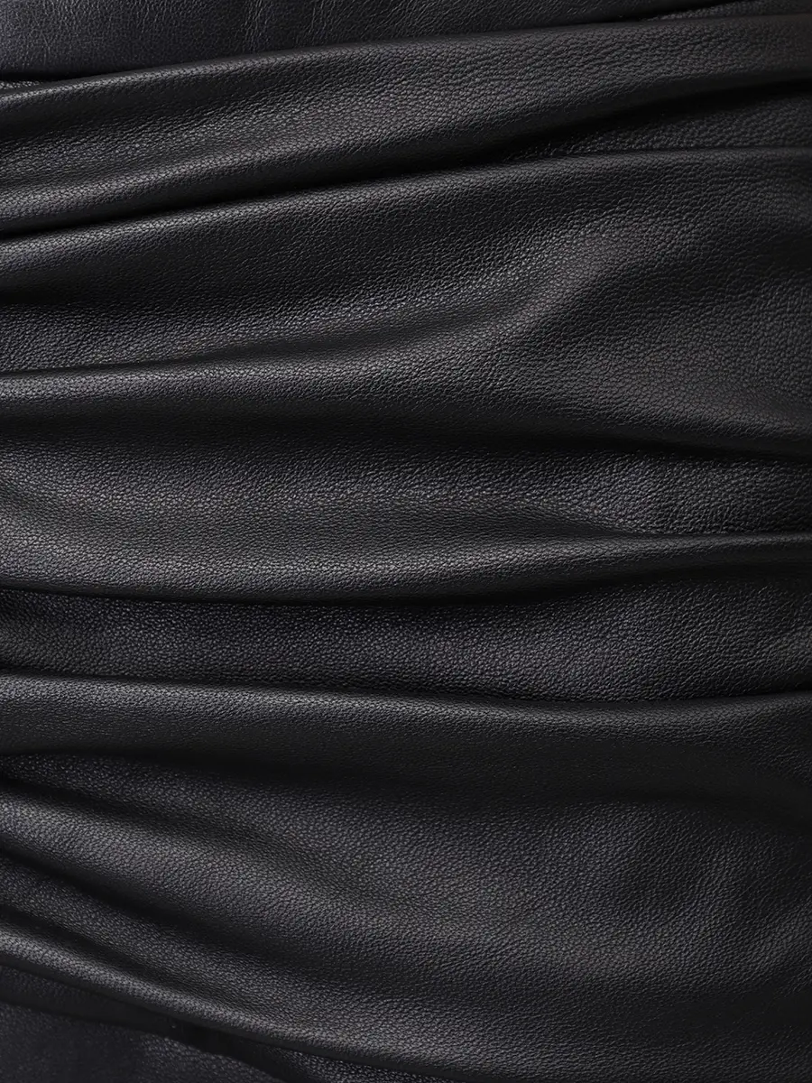 Юбка кожаная Vendоme midi