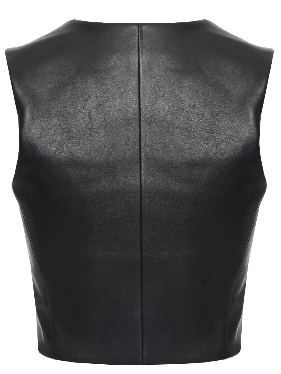 Жилет кожаный Noemie