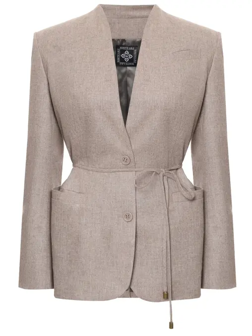 Жакет Sabie кашемировый WHITE LILY