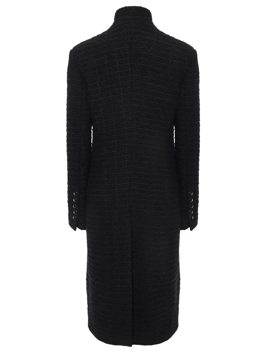 Пальто Noirine твидовое