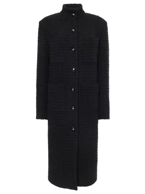 Пальто Noirine твидовое WHITE LILY