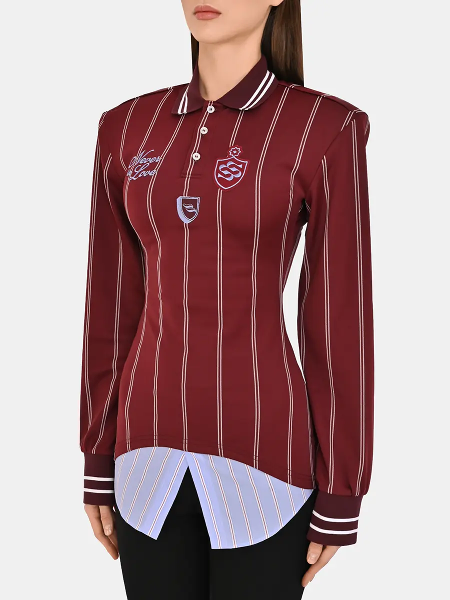 Поло в полоску