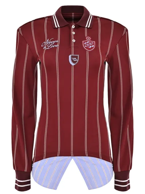 Поло в полоску SSHEENA