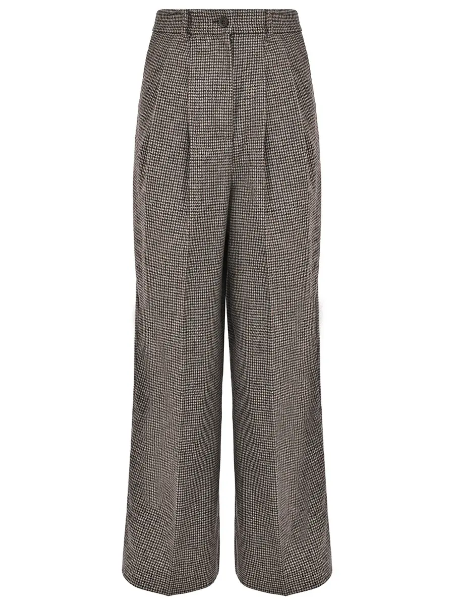 Брюки шерстяные