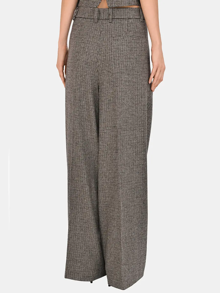 Брюки шерстяные