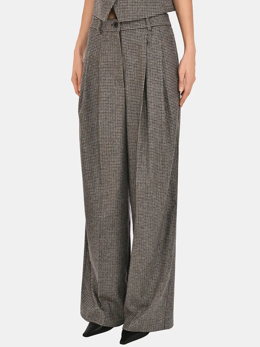 Брюки шерстяные