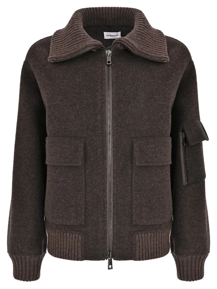 Куртка шерстяная