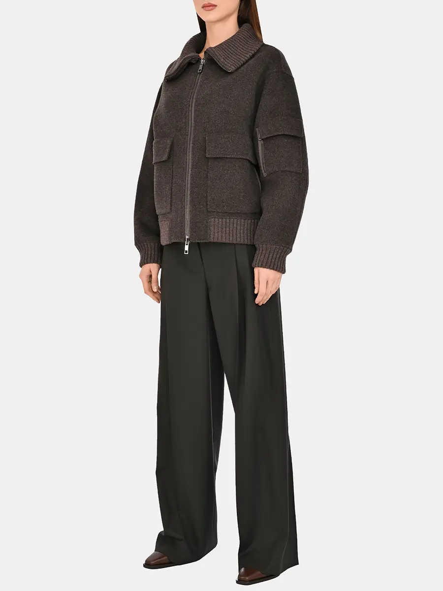 Куртка шерстяная