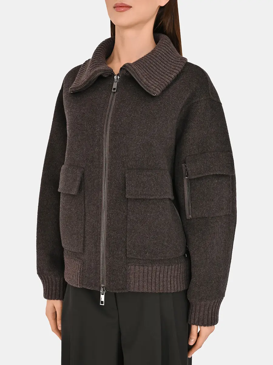 Куртка шерстяная