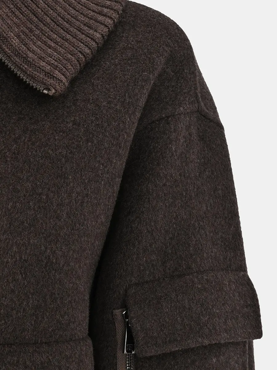 Куртка шерстяная