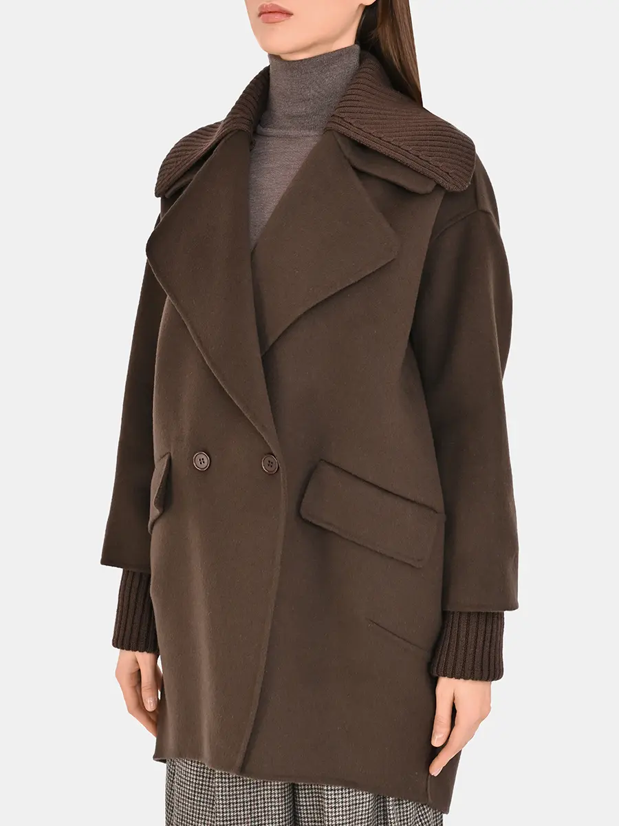 Пальто шерстяное