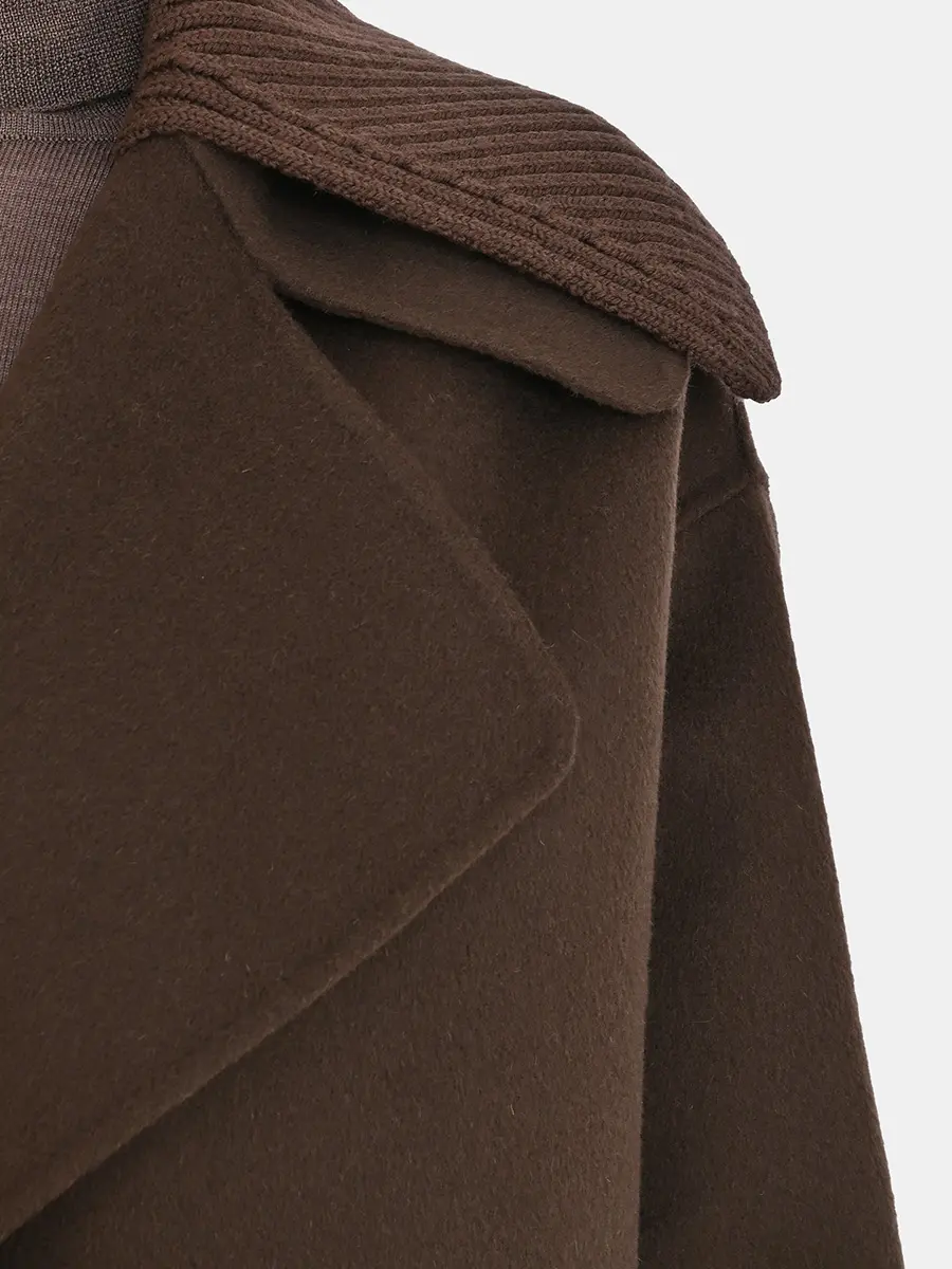 Пальто шерстяное