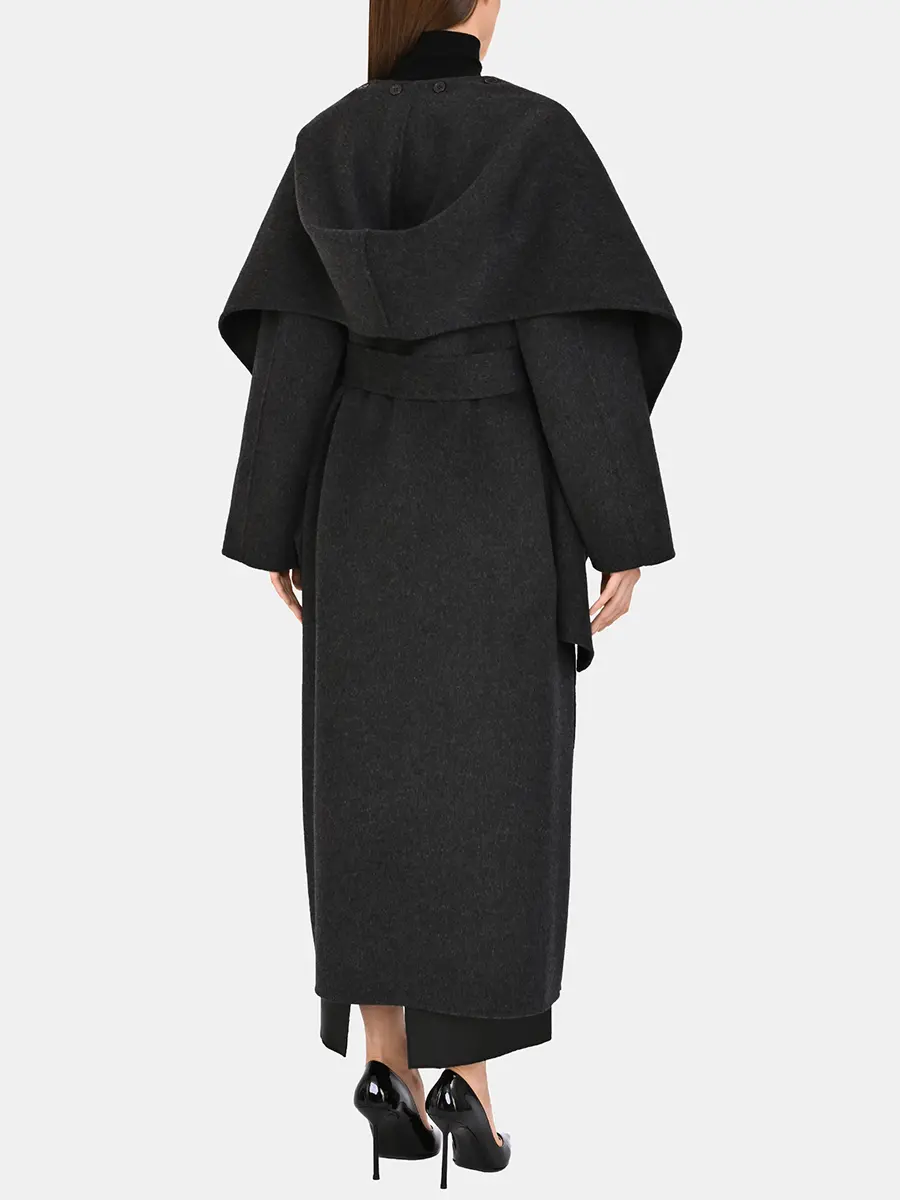 Пальто шерстяное