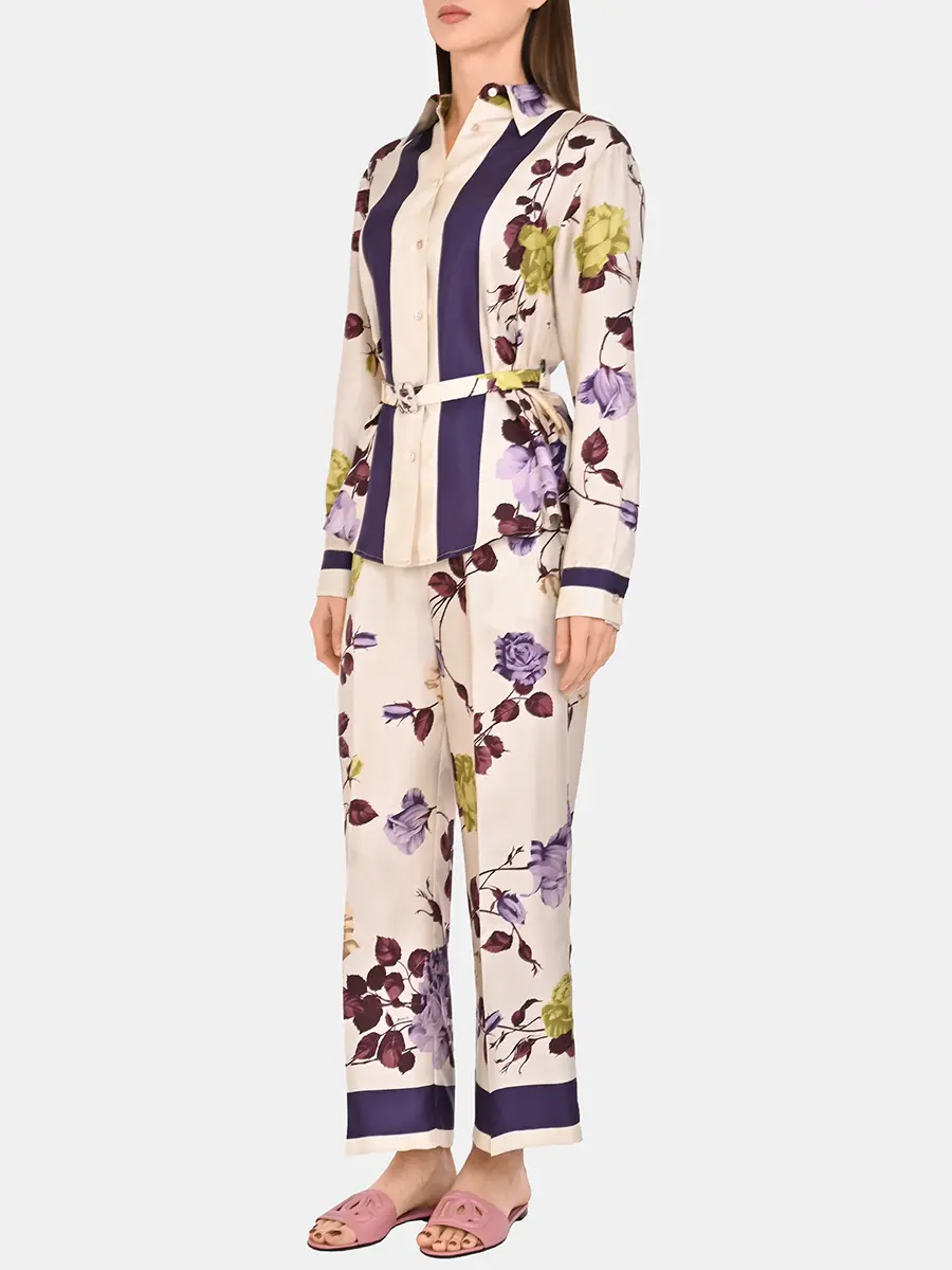 Блуза шелковая