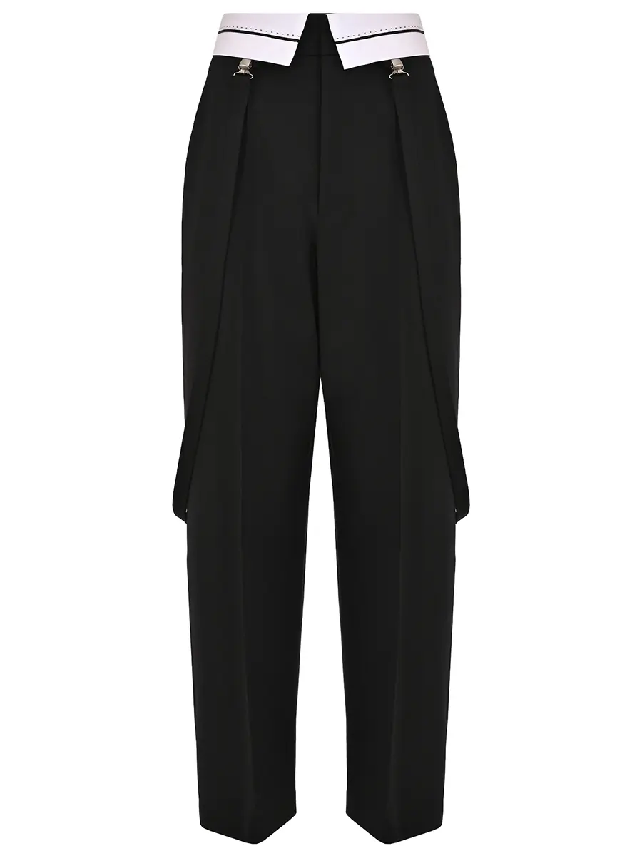 Брюки комбинированные