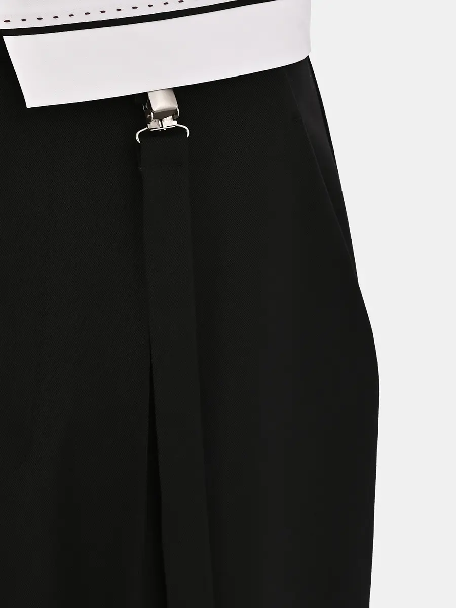 Брюки комбинированные