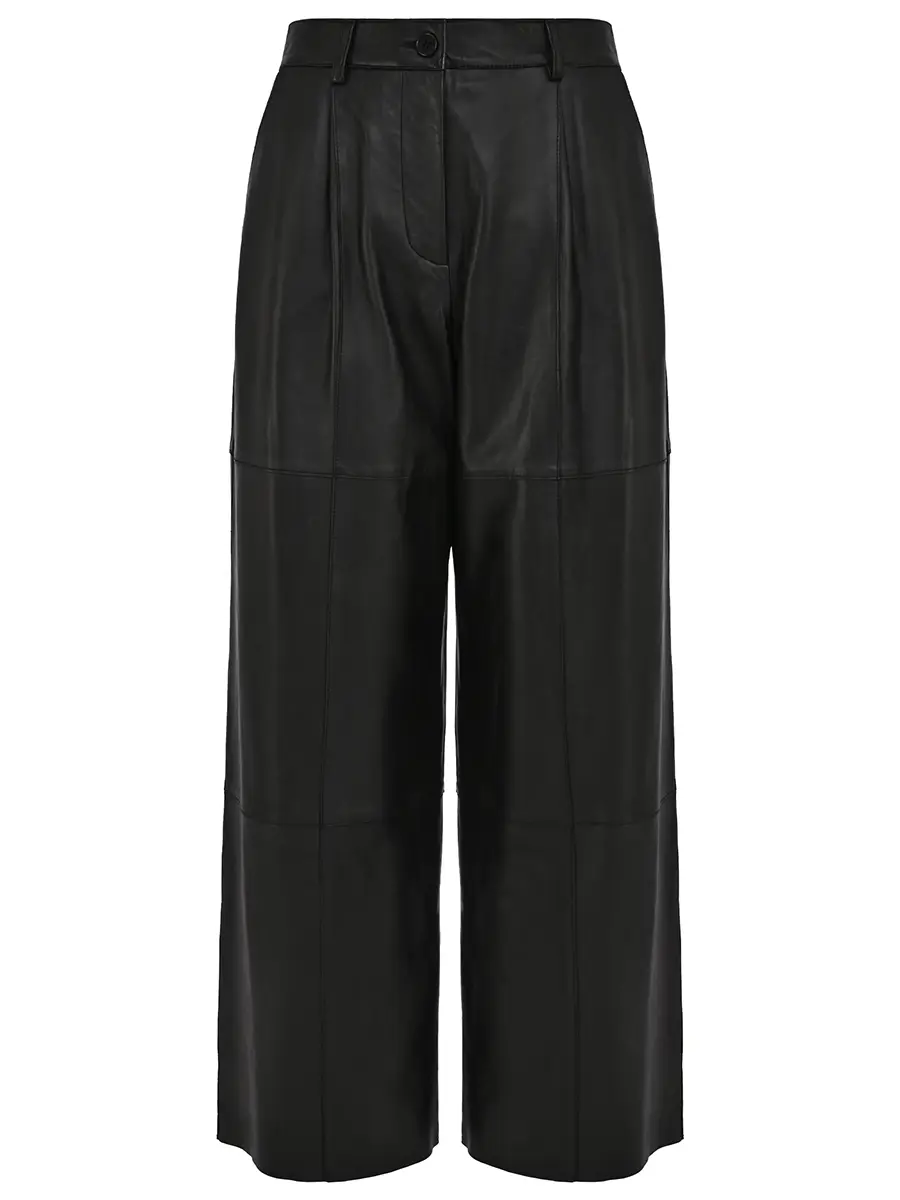 Брюки кожаные