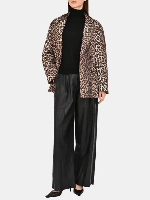 Брюки кожаные P.A.R.O.S.H.