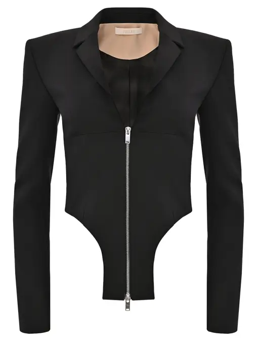 Жакет однотонный SSHEENA