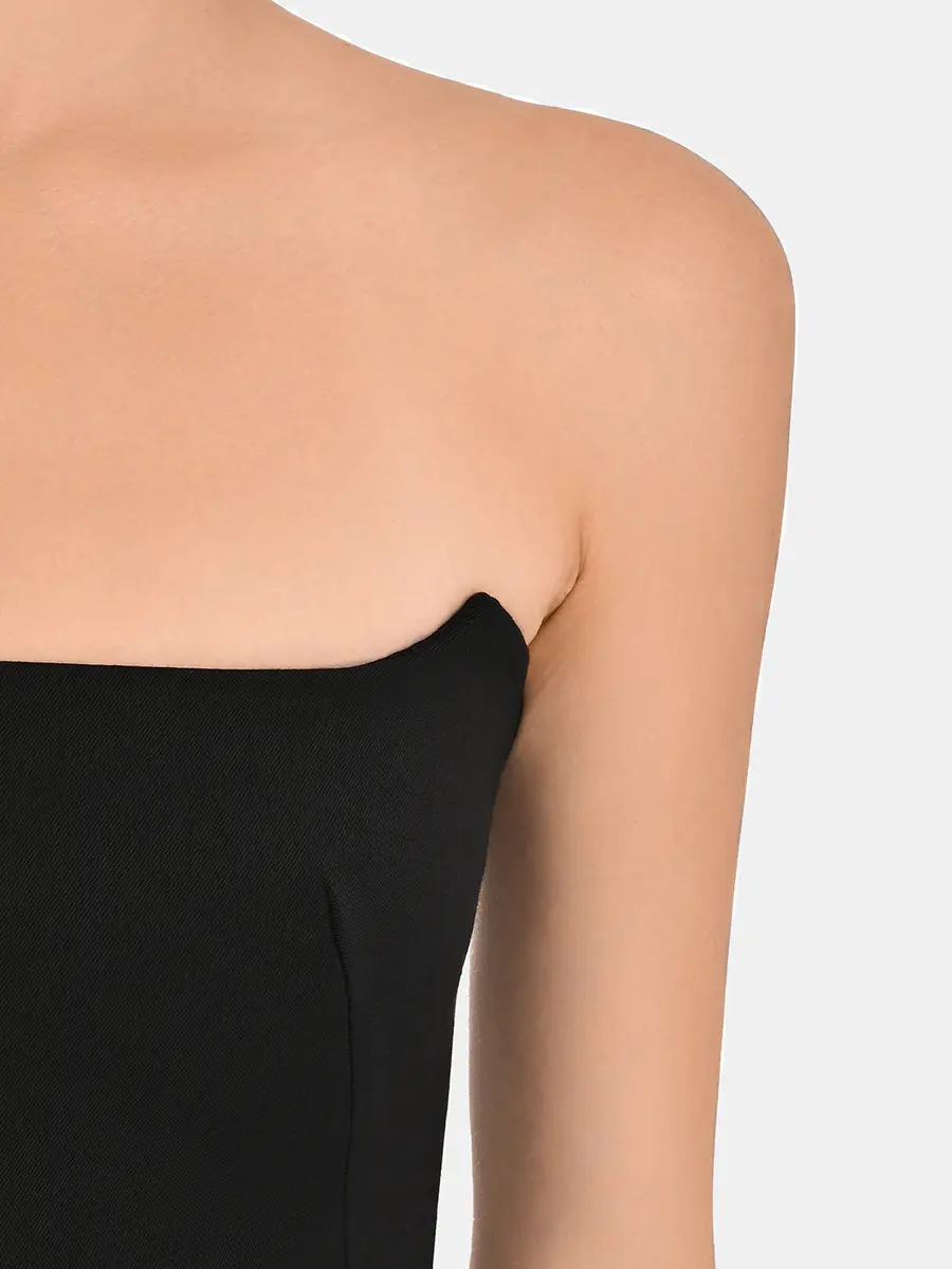 Платье однотонное