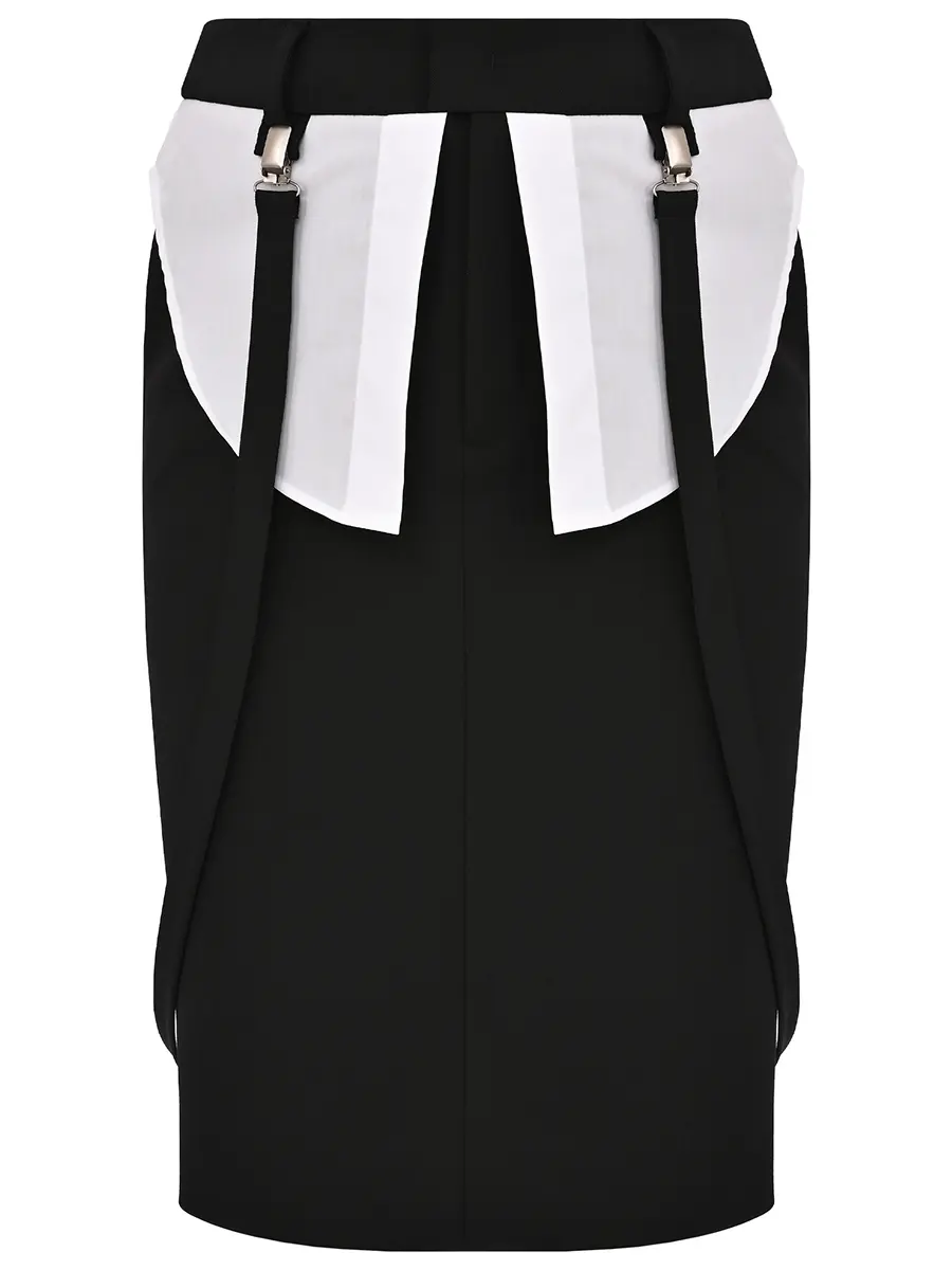 Юбка комбинированная