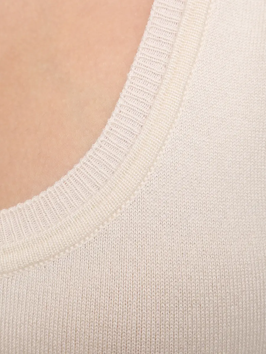 Топ шелковый