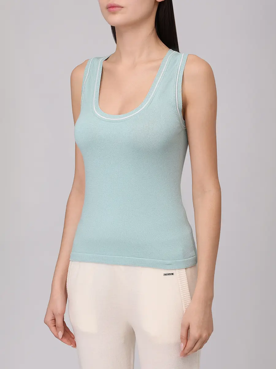 Топ шелковый