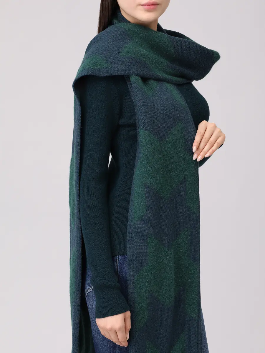 Шарф шерстяной