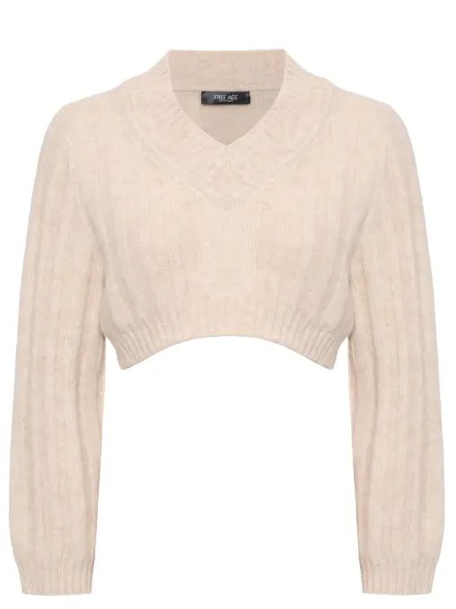 Пуловер шерстяной FREE AGE